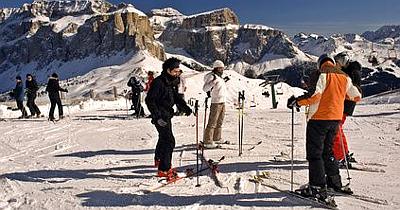 Skireise Dolomiten